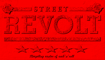 Street Revolt punainen logo